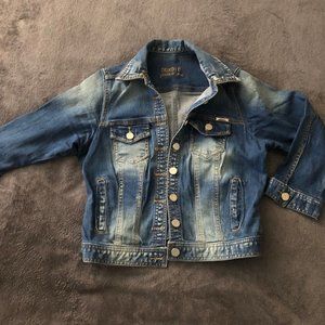 3/4 denim jacket by Studio F